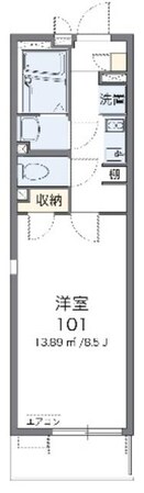 レオネクストヴァレッタの物件間取画像
